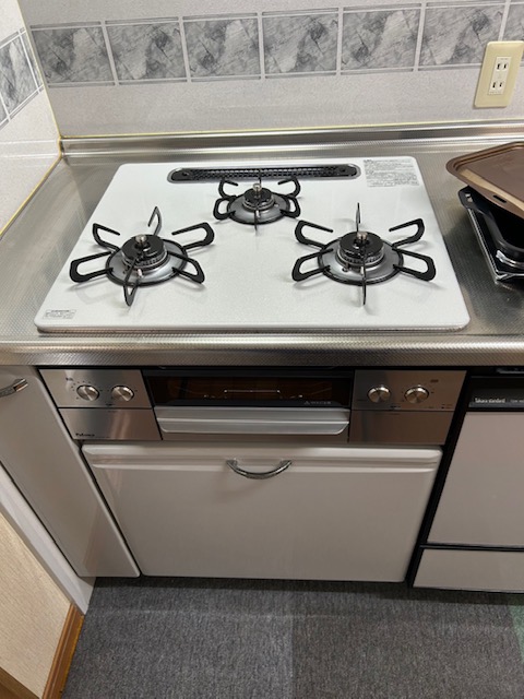 ビルトインコンロ取替工事