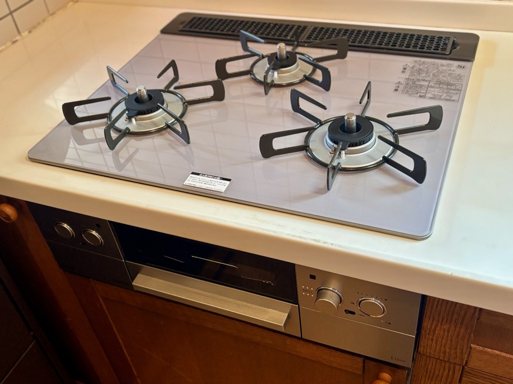 ビルトインコンロ取替工事